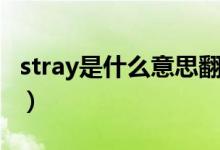 stray是什么意思翻译（stray网名是什么意思）