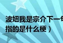 波妞我是宗介下一句这是什么梗（宗介和波妞指的是什么梗）