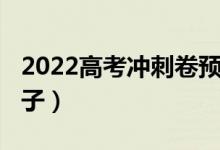 2022高考冲刺卷预测卷（2022高考冲刺的句子）