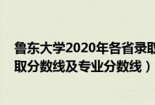 鲁东大学2020年各省录取分数线（鲁东大学2021年各省录取分数线及专业分数线）