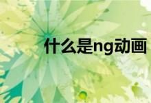 什么是ng动画（什么是ngo组织）