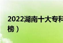 2022湖南十大专科学校排名（高职院校排行榜）