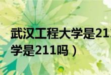 武汉工程大学是211吗全国排名（武汉工程大学是211吗）