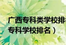 广西专科类学校排名（2022广西最好的十大专科学校排名）