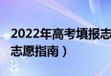 2022年高考填报志愿（2022超实用高考填报志愿指南）