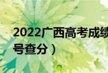 2022广西高考成绩查询时间是什么时候（几号查分）