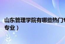 山东管理学院有哪些热门专业（2022年山东管理学院有哪些专业）