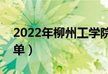 2022年柳州工学院有哪些专业（开设专业名单）