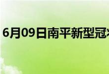 6月09日南平新型冠状病毒肺炎疫情最新消息