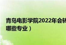 青岛电影学院2022年会转为公办（2022年青岛电影学院有哪些专业）