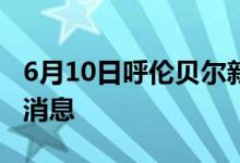 6月10日呼伦贝尔新型冠状病毒肺炎疫情最新消息