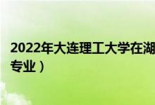 2022年大连理工大学在湖北招生计划及招生人数（都招什么专业）