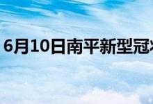 6月10日南平新型冠状病毒肺炎疫情最新消息