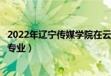 2022年辽宁传媒学院在云南招生计划及招生人数（都招什么专业）