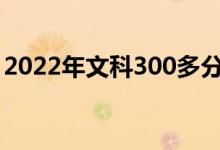 2022年文科300多分公立大学（哪个学校好）