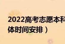 2022高考志愿本科提前批填报时间湖南（具体时间安排）