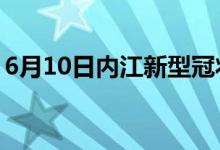 6月10日内江新型冠状病毒肺炎疫情最新消息