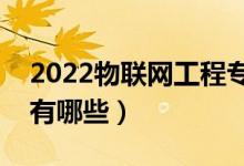 2022物联网工程专业主要学什么（就业方向有哪些）