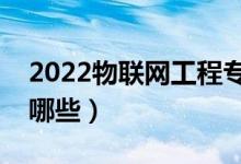 2022物联网工程专业就业前景（主要课程有哪些）