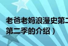 老爸老妈浪漫史第二季（关于老爸老妈浪漫史第二季的介绍）