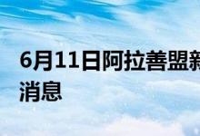 6月11日阿拉善盟新型冠状病毒肺炎疫情最新消息