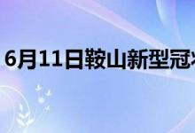 6月11日鞍山新型冠状病毒肺炎疫情最新消息