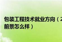 包装工程技术就业方向（2022包装工程专业就业方向及就业前景怎么样）