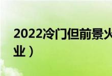 2022冷门但前景火爆的男生专业（有什么专业）