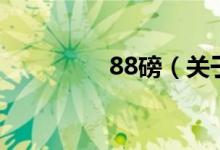 88磅（关于88磅的介绍）