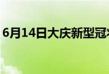 6月14日大庆新型冠状病毒肺炎疫情最新消息