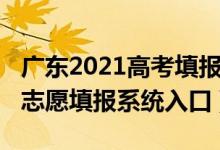 广东2021高考填报志愿系统（2022广东高考志愿填报系统入口）