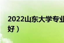 2022山东大学专业排名及介绍（哪些专业最好）