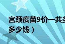 宫颈疫苗9价一共多少钱（宫颈疫苗9价需要多少钱）