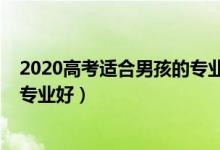 2020高考适合男孩的专业（2022新高考历史类男生学什么专业好）