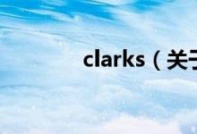 clarks（关于clarks的介绍）