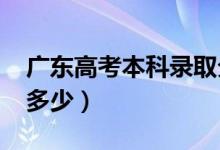 广东高考本科录取分数线预测（2022年会是多少）