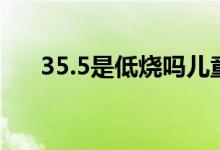 35.5是低烧吗儿童（35.5℃是低烧吗）