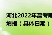 河北2022年高考哪天进行专科二批征集志愿填报（具体日期）