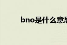 bno是什么意思（bno意思简述）