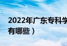 2022年广东专科学校排名（最好的大专院校有哪些）