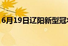 6月19日辽阳新型冠状病毒肺炎疫情最新消息