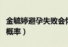 金毓婷避孕失败会怀孕吗（金毓婷避孕失败的概率）