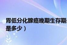 胃低分化腺癌晚期生存期是多少（胃低分化腺癌晚期生存期是多少）