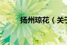 扬州琼花（关于扬州琼花的介绍）