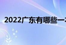 2022广东有哪些一本大学（一本院校名单）