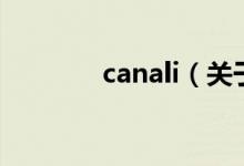 canali（关于canali的介绍）