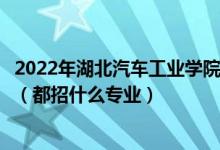 2022年湖北汽车工业学院科技学院各省招生计划及招生人数（都招什么专业）