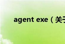 agent exe（关于agent exe的介绍）