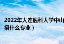 2022年大连医科大学中山学院招生计划及招生人数（各省都招什么专业）