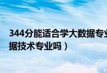 344分能适合学大数据专业吗（2022年高考510分能读大数据技术专业吗）